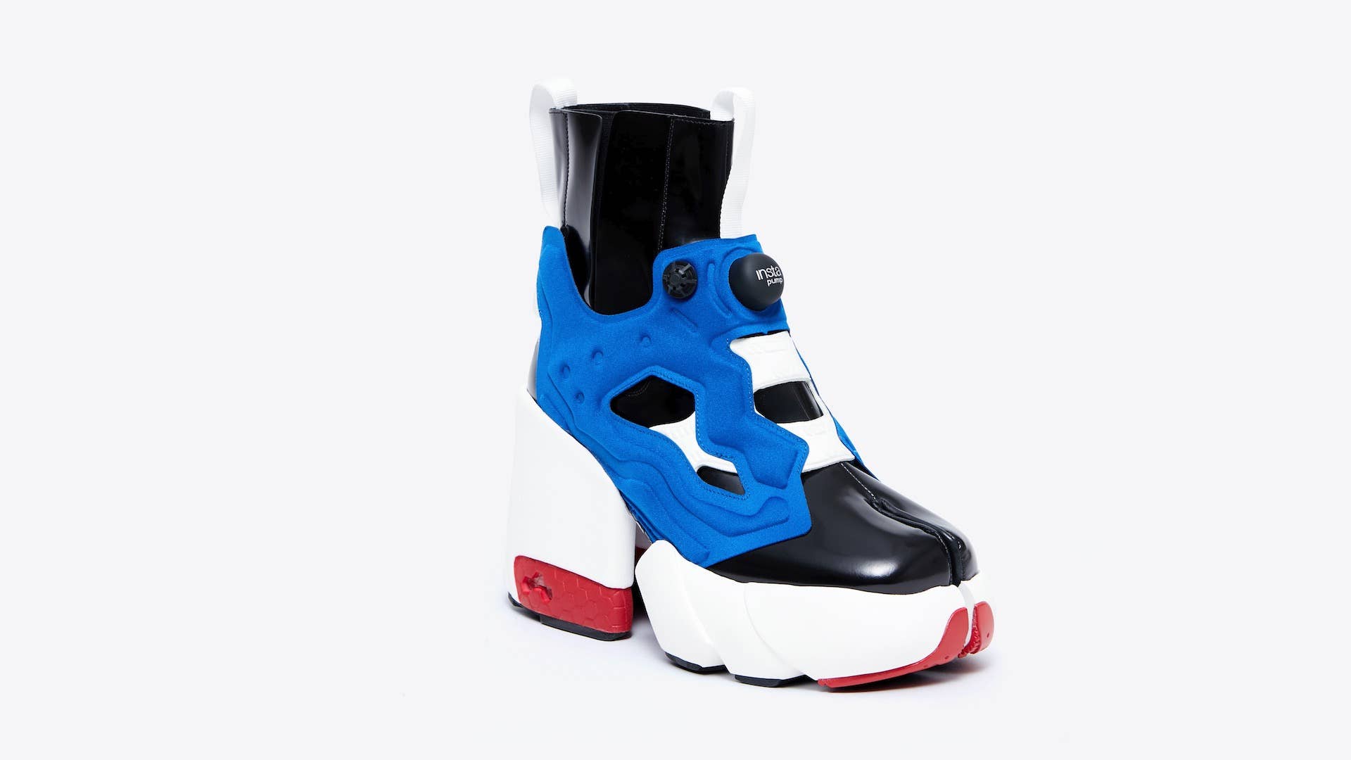 Maison Margiela and Reebok design split-toe sneakers for the digital age