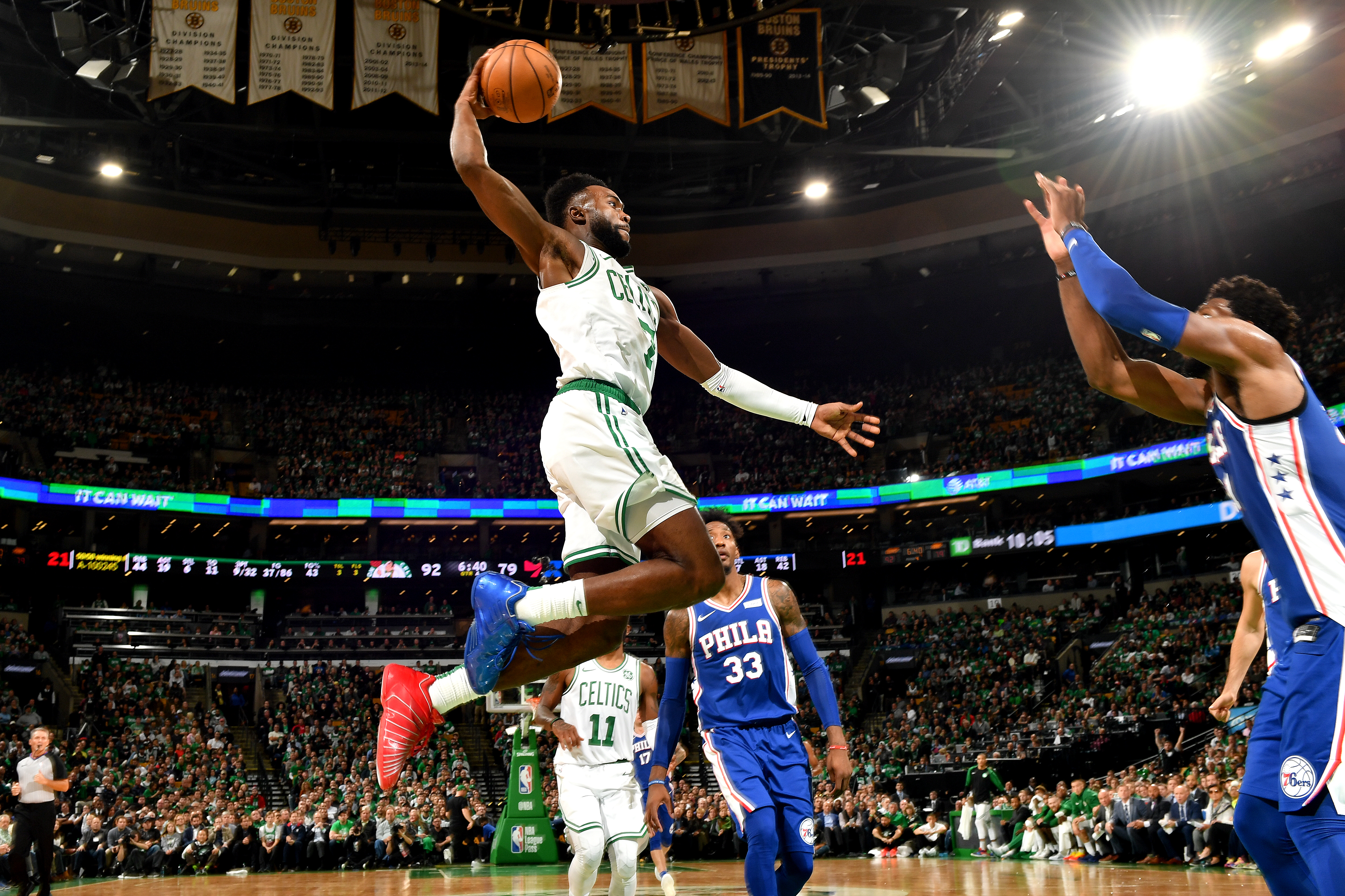 Jaylen Brown Opening Night 2018