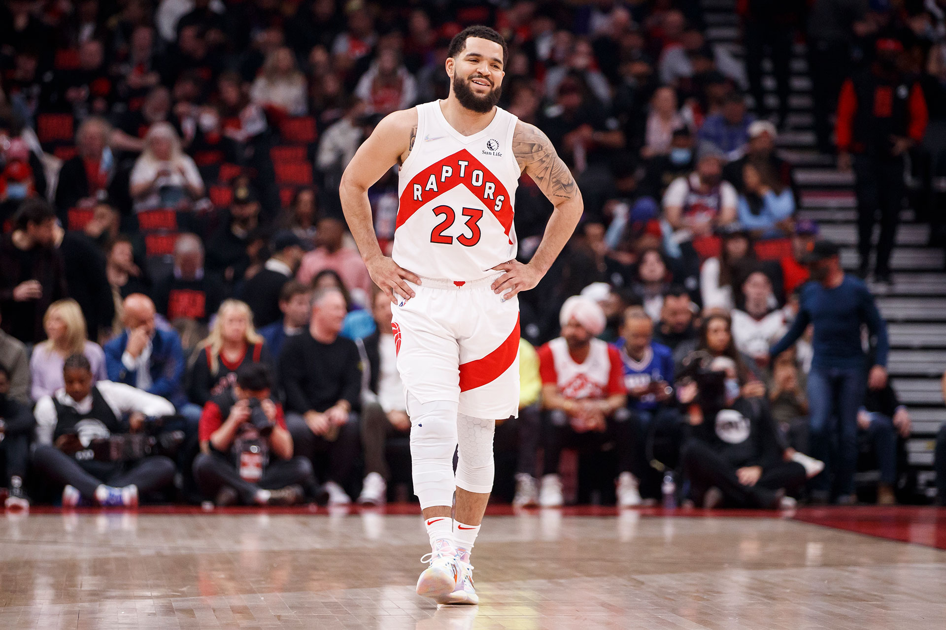 Fred VanVleet collabs with artists on Indigenous-inspired Raptors jersey