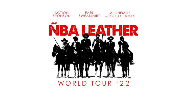 ALCHEMIST ACTION BRONSON Boldy James Nba Leather Tour Tee Shirt Earl  Sweatshirt
