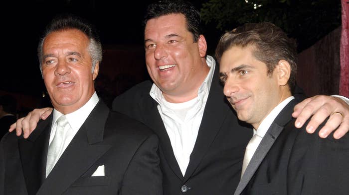 Tony Sirico, Steve Schirripa and Michael Imperioli