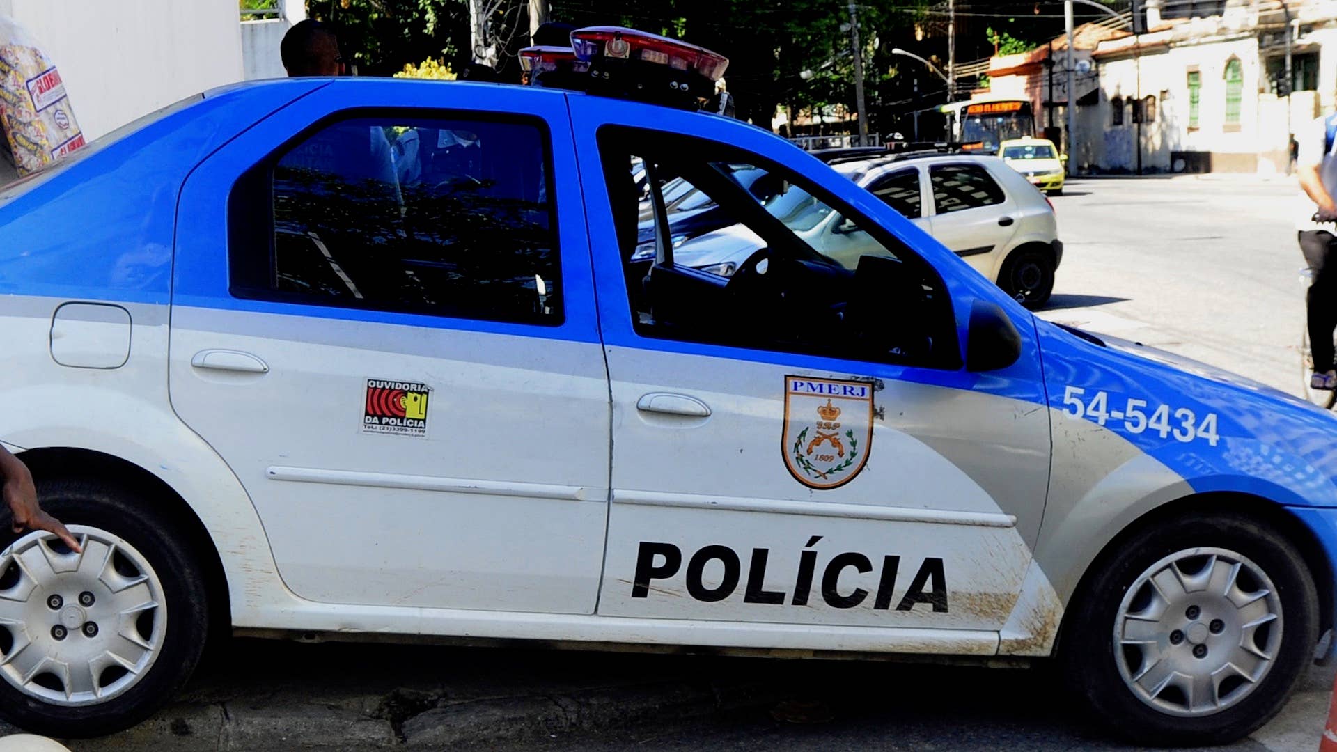 RIO DE JANEIRO police car.