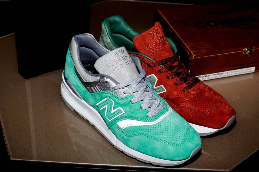 New Balance Reveal Special-Edition Red Sox Sneaker