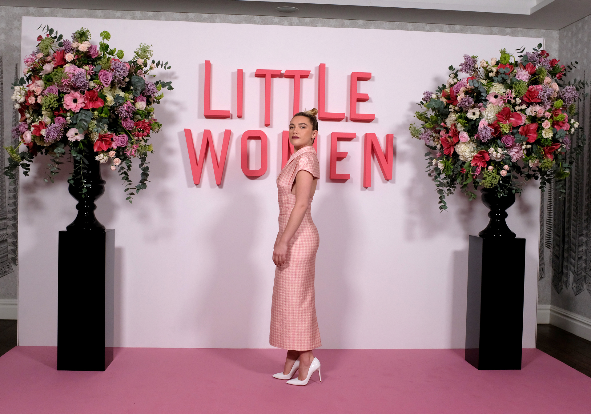 Florence Pugh during the &quot;Little Women&quot; photocall