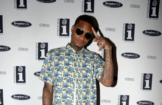 Musical artist Slim 400 attends the Interscope BET Party