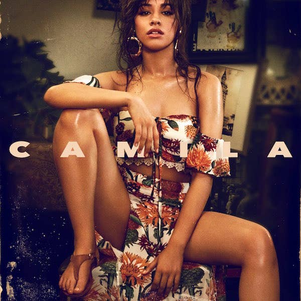 Album cover for Camila Cabello&#x27;s self titled project.