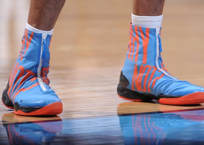 Russell Westbrook Wearing the &quot;Why Not?&quot; Air Jordan XX8 PE (1)