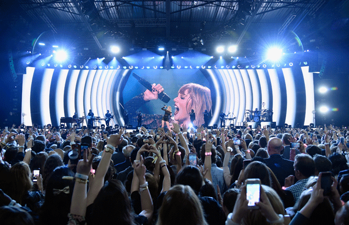 Taylor Swift concert.