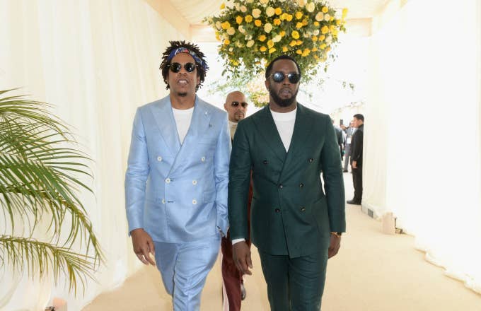 Jay Z and Diddy attend 2019 Roc Nation THE BRUNCH