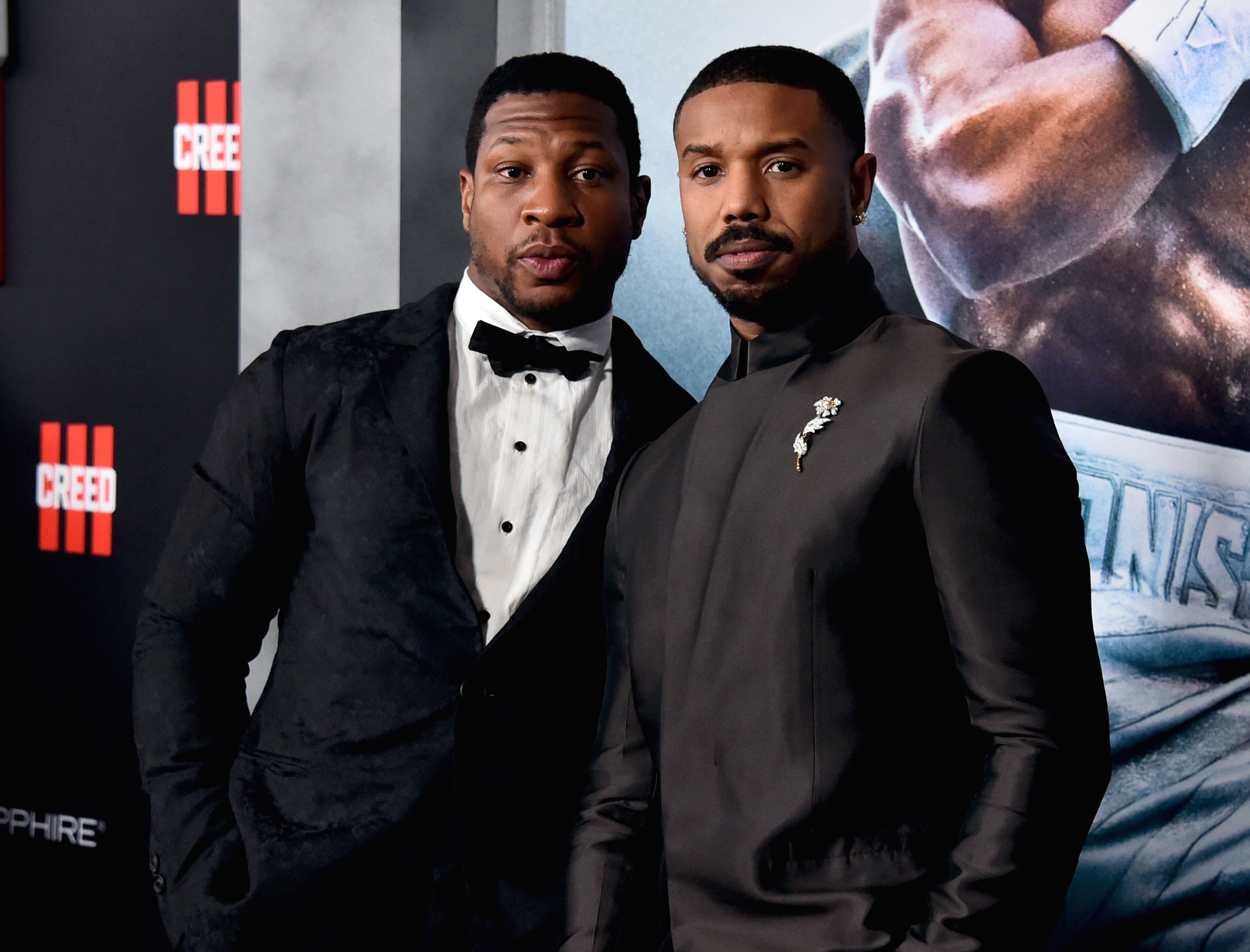 Jonathan Majors Michael B Jordan Oscars