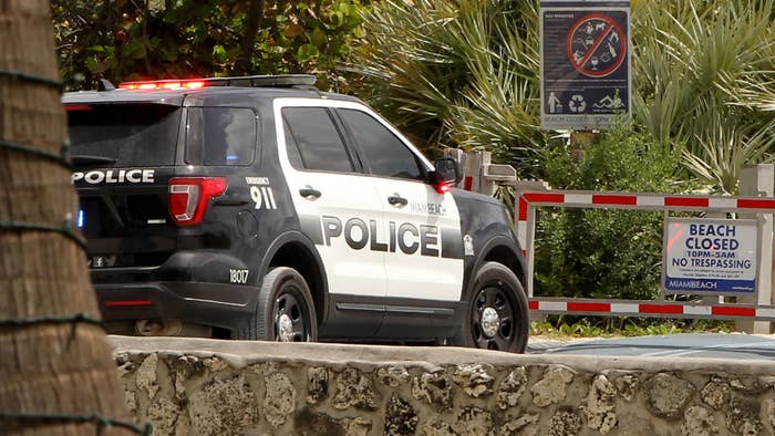 Florida police SUV