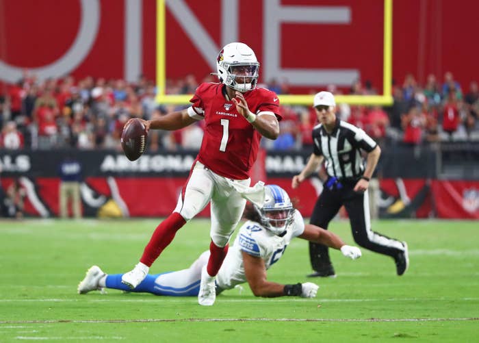 Kyler Murray Cardinals Lions 2019