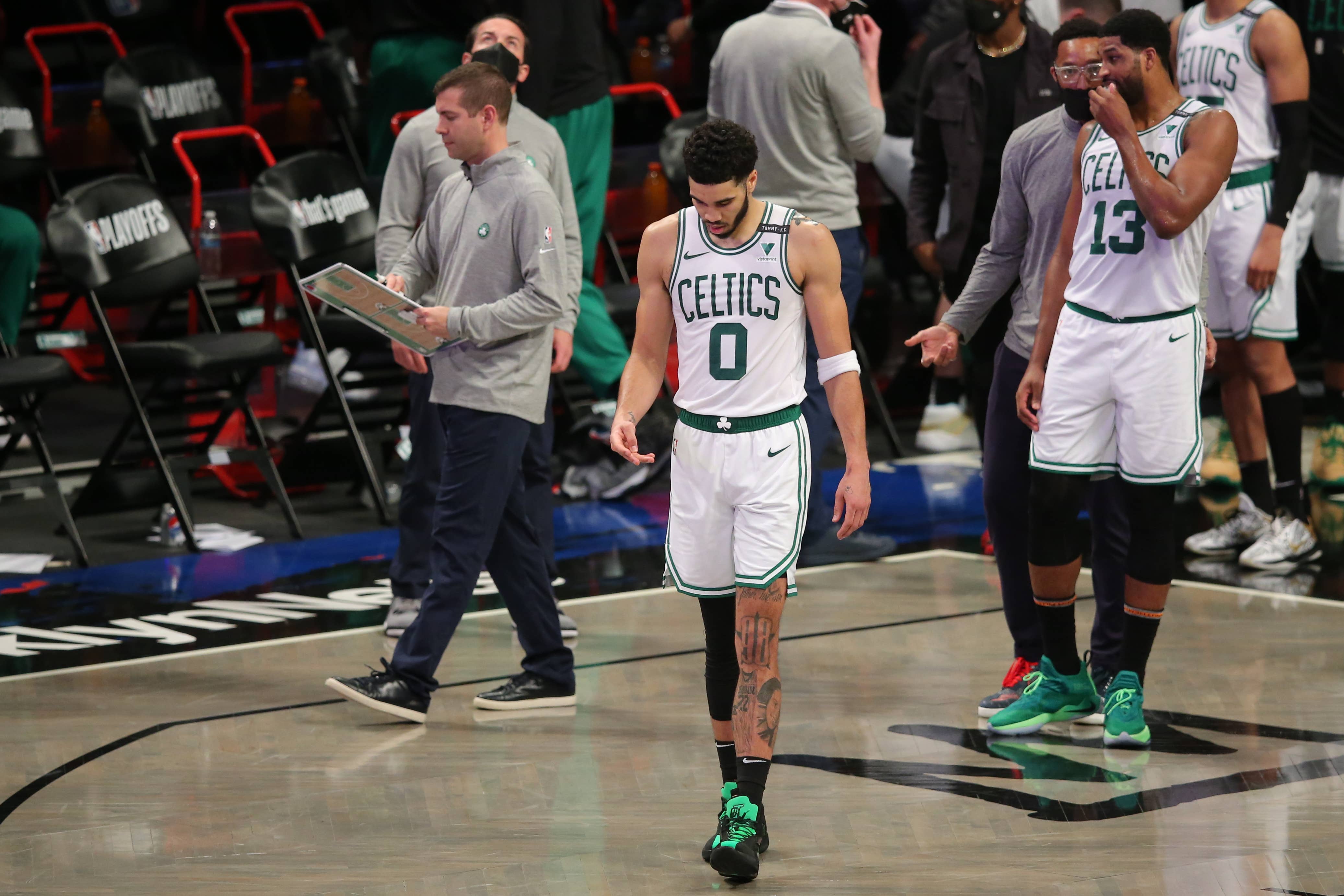 Jayson Tatum Brad Stevens Celtics Nets Playoffs 2021
