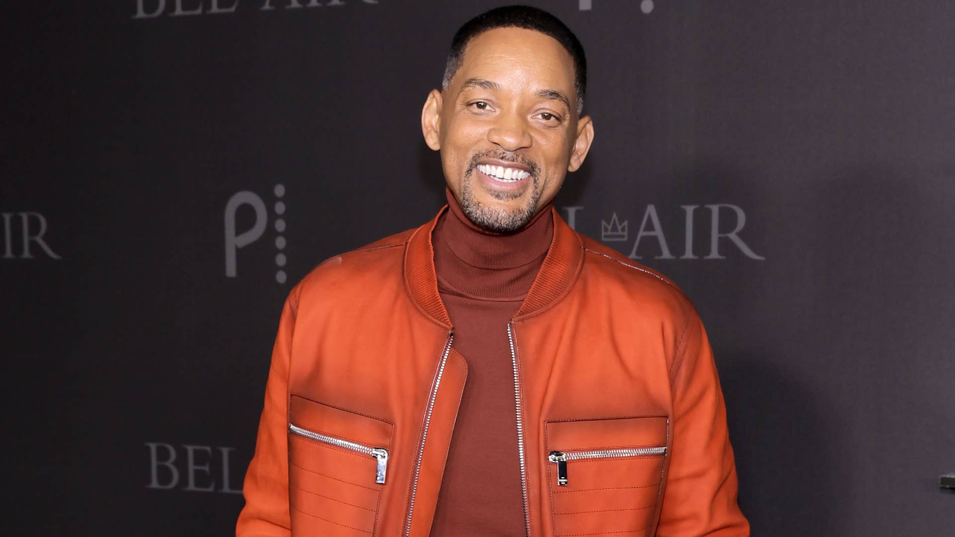 Will Smith is pictured on the red carpet