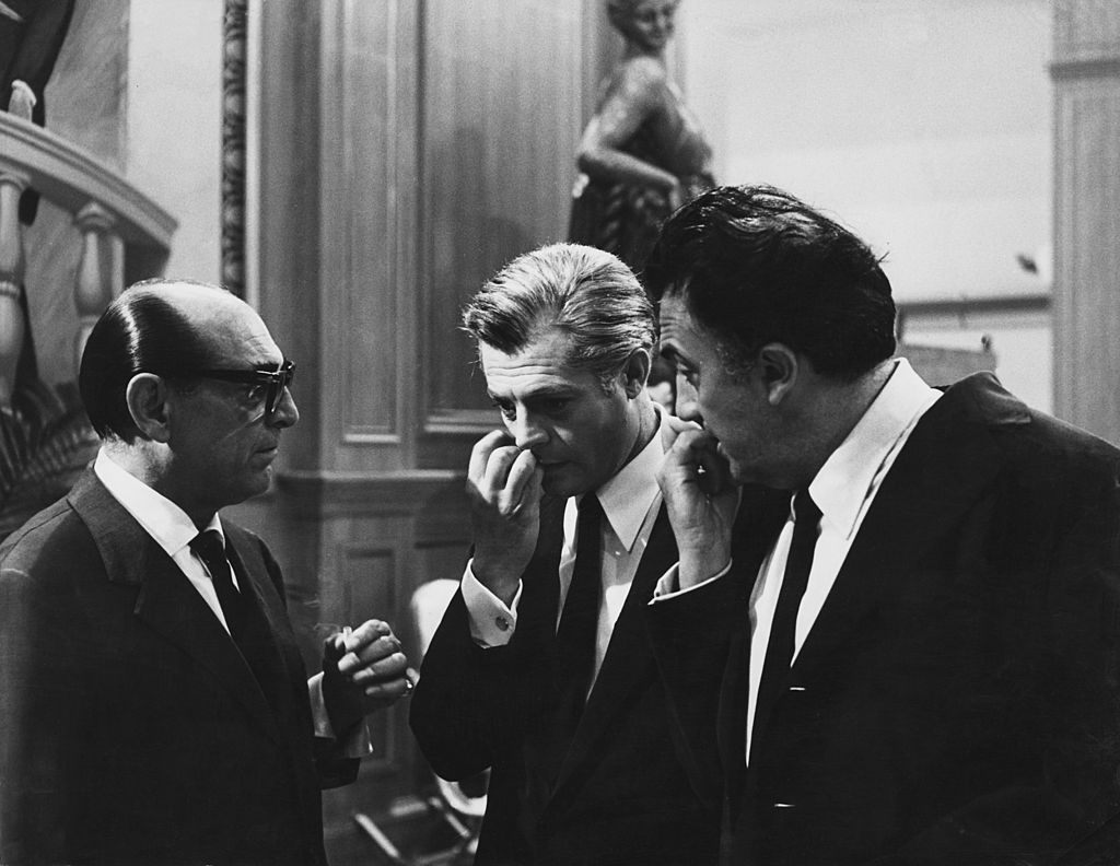Fellini and actors