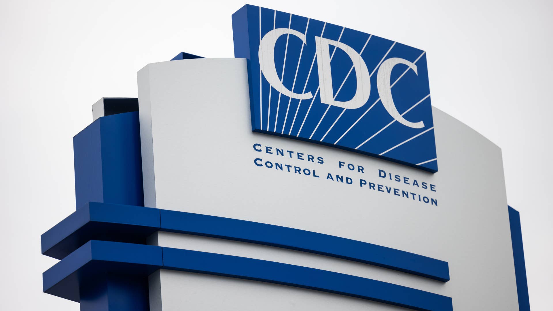 CDC outside building logo is pictured