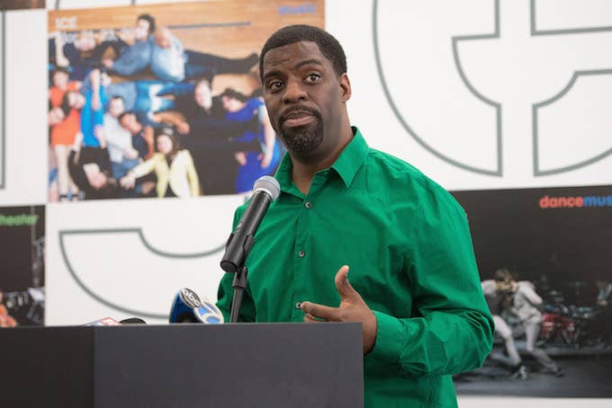 Rhymefest at the MCA in Chicago