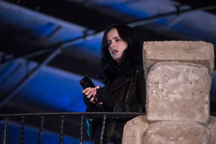 Krysten Ritter as Jessica Jones in season 2 of 'Marvel's Jessica Jones'
