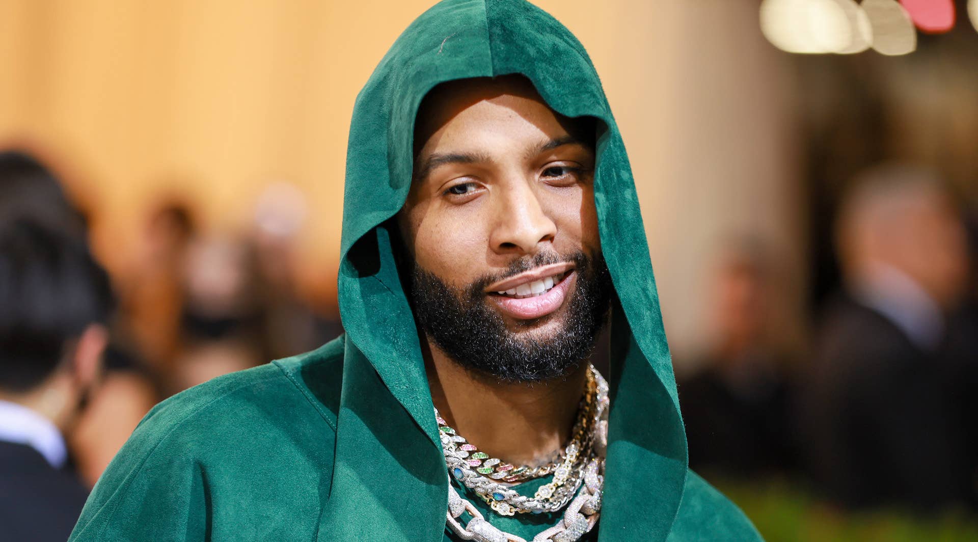 Odell Beckham Jr. attends the 2022 MET Gala