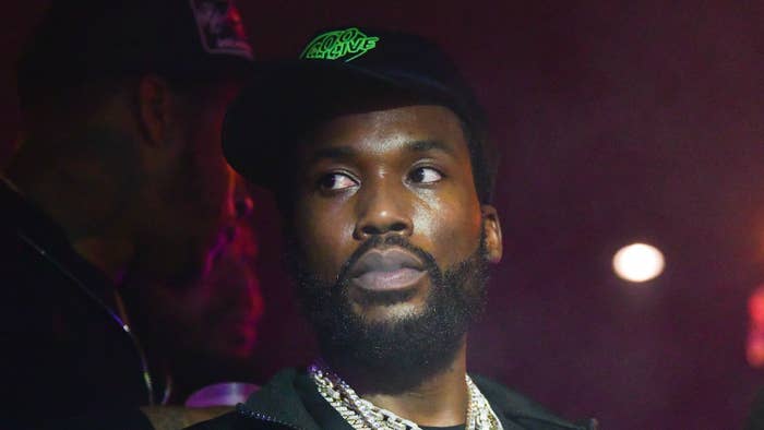 Meek Mill attends Dreams and Nightmares Halloween Party