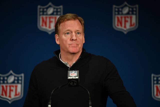 This is a picture of Roger Goodell.