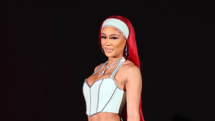 Saweetie performs onstage during the 8th annual &quot;We Can Survive&quot; concert