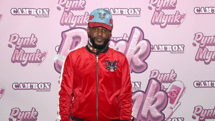 Rapper Cam&#x27;ron attends Cam&#x27;ron&#x27;s Pynk Mynk Unveiling at Strains on October 21, 2020 in Perris, California