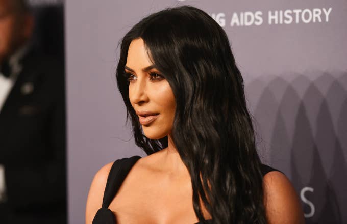 Kim Kardashian West attends the amfAR New York Gala 2019