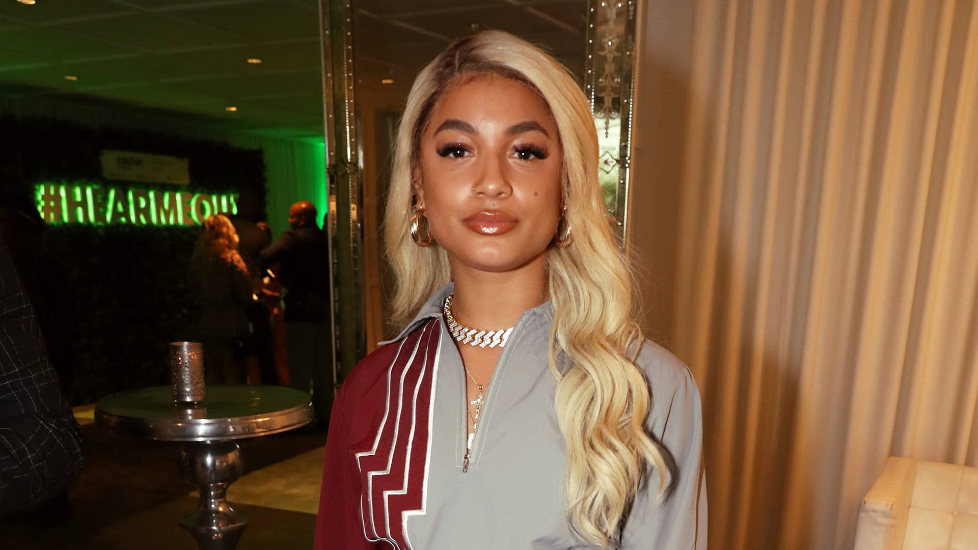 DaniLeigh attends a Grammys brunch.