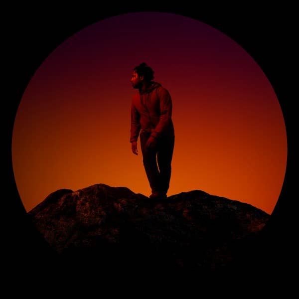 This is Sampha's single art for "Blood On Me."