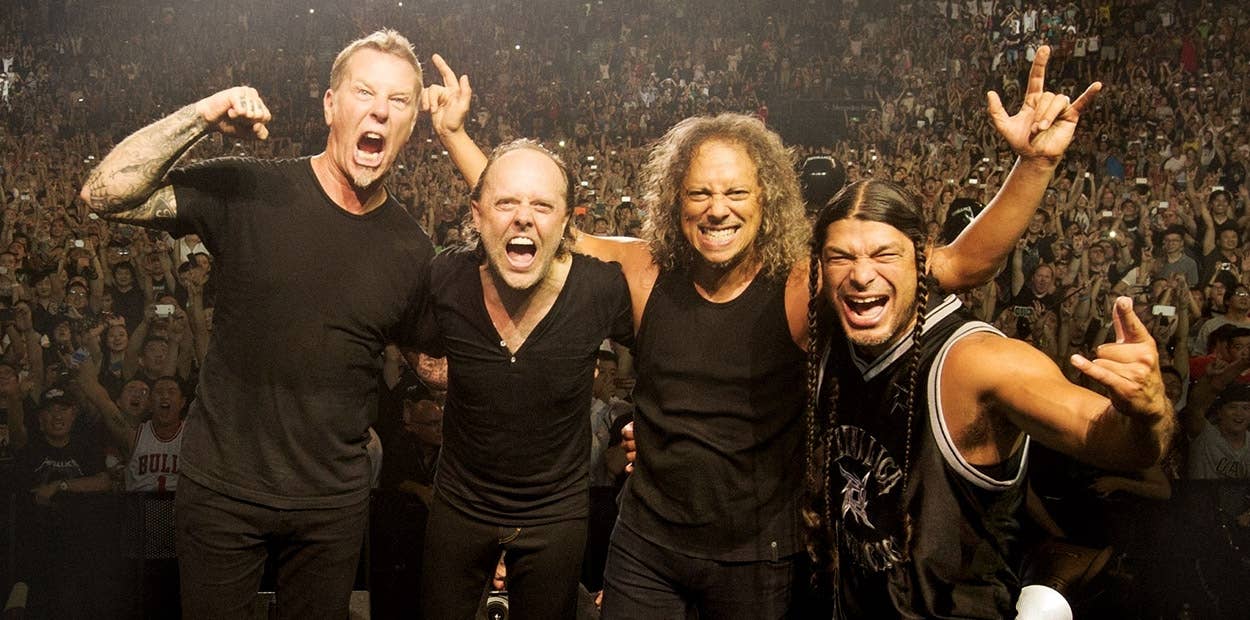 Metallica pop up in Toronto