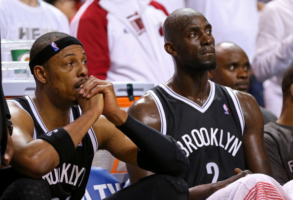 Image of Paul Pierce and KG