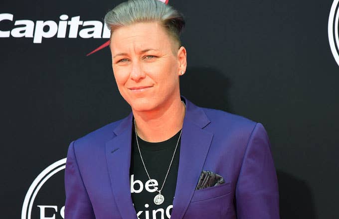 Abby Wambach at the 2017 ESPYs.