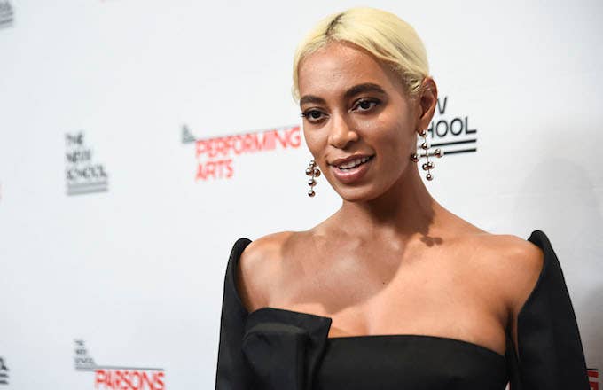 Solange Knowles attends the 70th Annual Parsons Benefit.