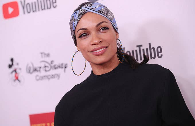 This is a photo of Rosario Dawson.