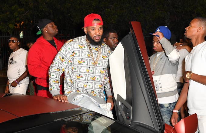 The Game spotted on Hollywood Blvd