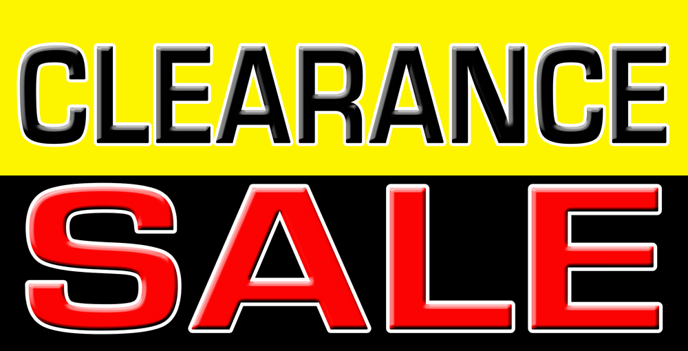 clearance sale signs printable