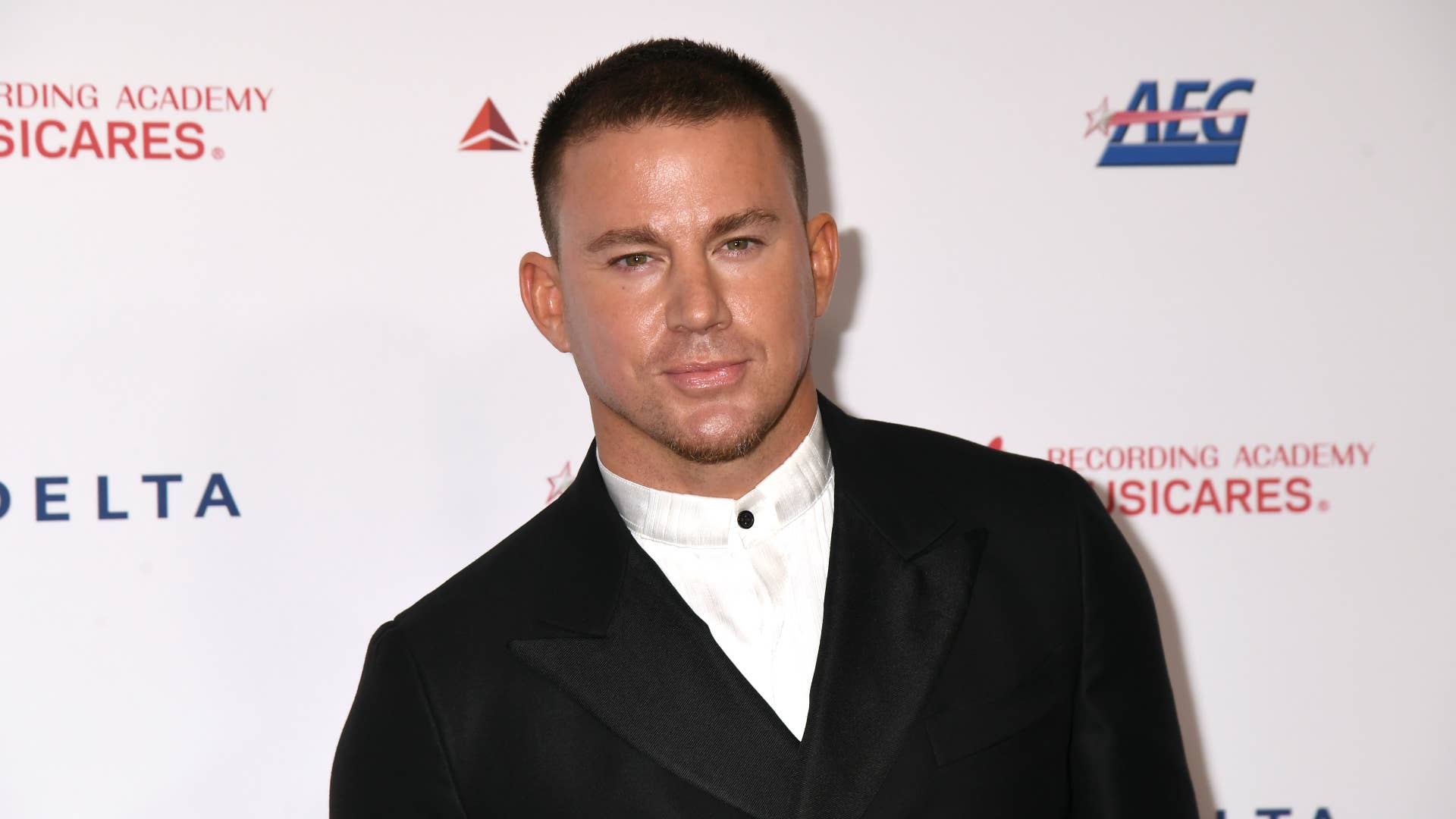 Channing Tatum attends MusiCares Person of the Year honoring Aerosmith.