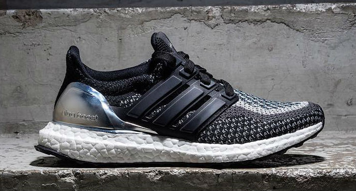 Silver and black store ultra boost