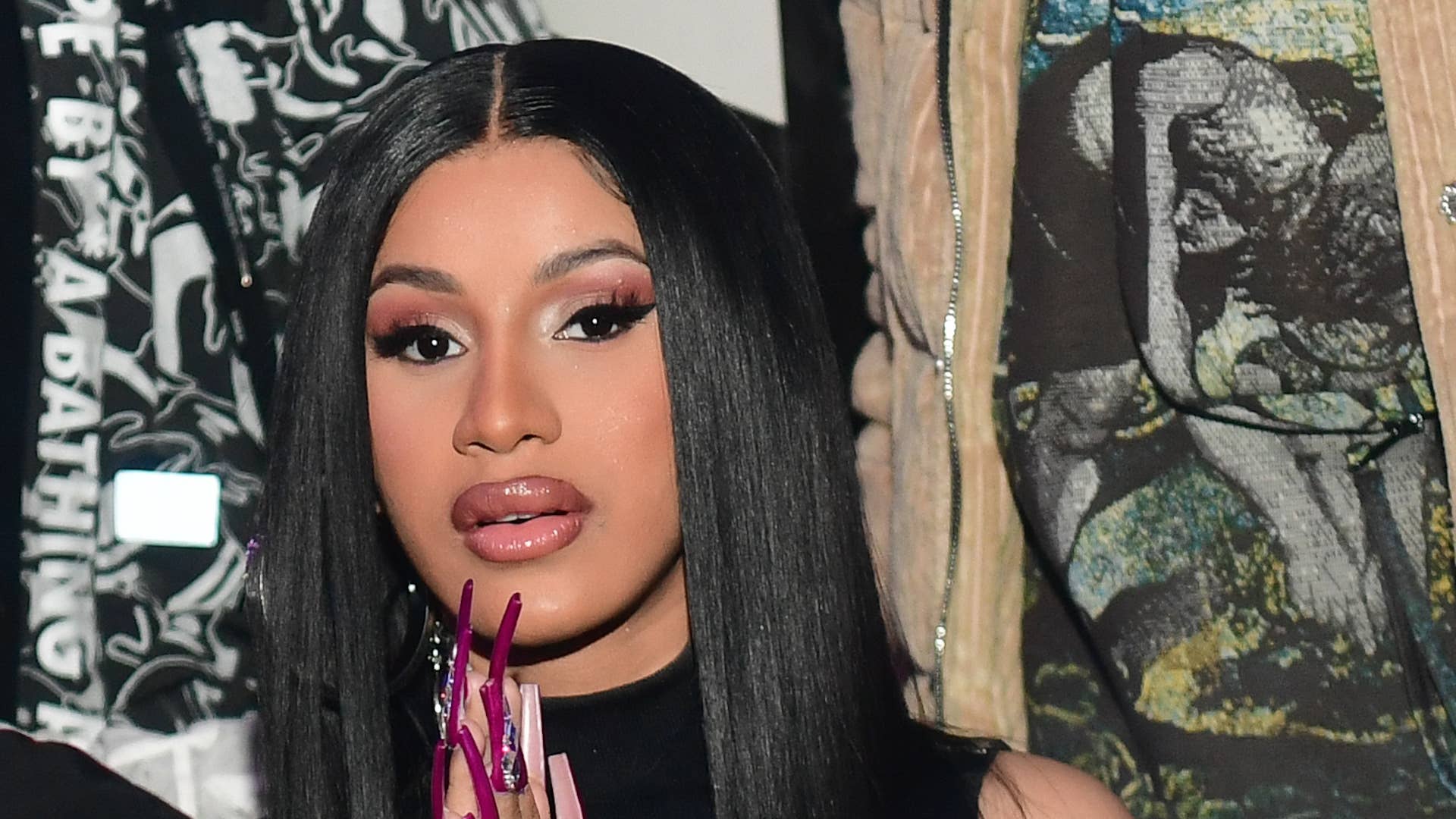 Cardi B attends Hawks vs Nets After Party at Gold Room
