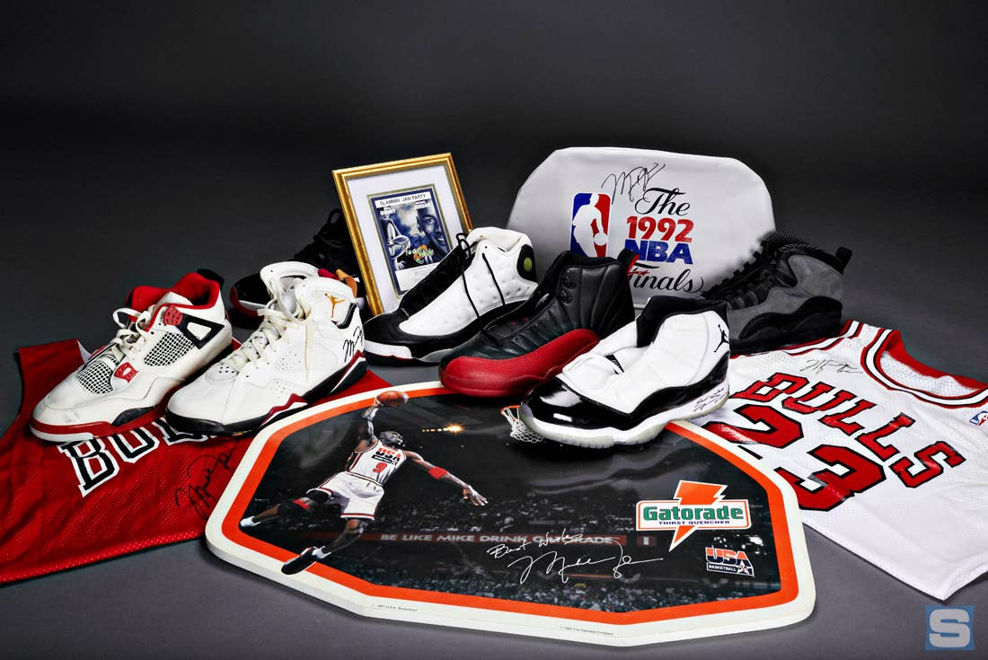 Autographed Michael Jordan Memorabilia