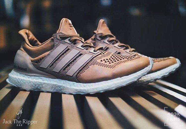 The Adidas Ultra Boost Still Looks Good in Leather