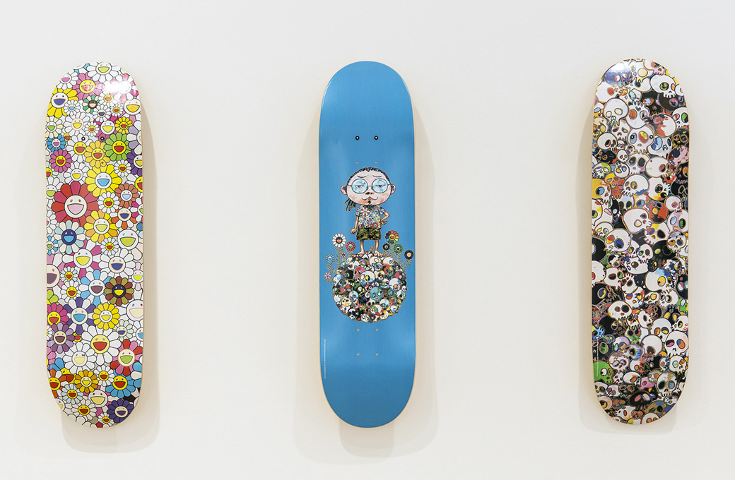 Murakami x Vans skateboards