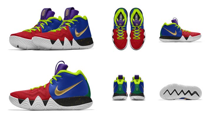 NikeID Kyrie 4 Colin Sexton &#x27;Be Different&#x27; PE