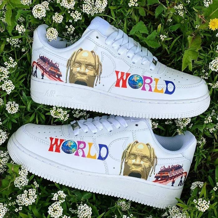 Drip Creationz Travis Scott Air Force 1