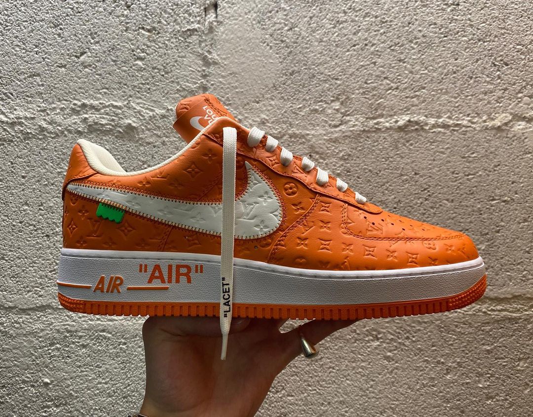 Louis Vuitton x Nike Air Force 1 Friends and Family Pairs