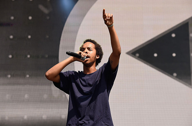 This is a photo of Earl Sweatshirt.