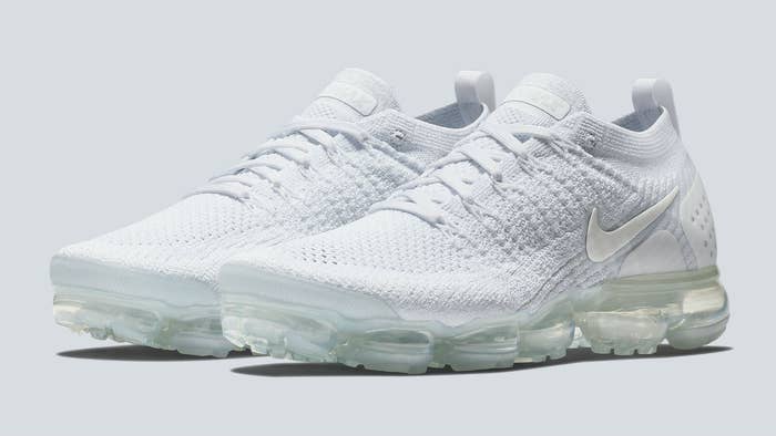 Nike Air VaporMax 2 White Pure Platinum Release Date 942842 100 Main