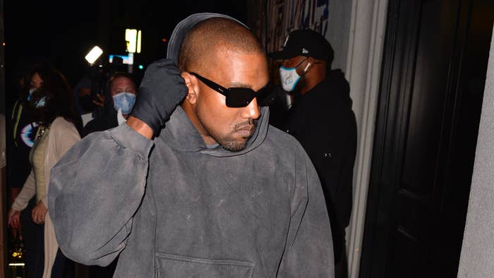Kanye West appears at Chicago West&#x27;s birthday party