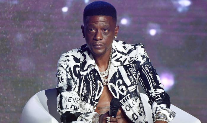 Boosie Badazz speaks during 2022 Revolt Summit